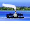 Animated Riverboat